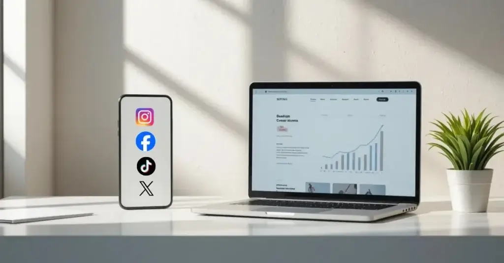 site ou redes sociais qual gera mais resultados para empresas no marketing digital