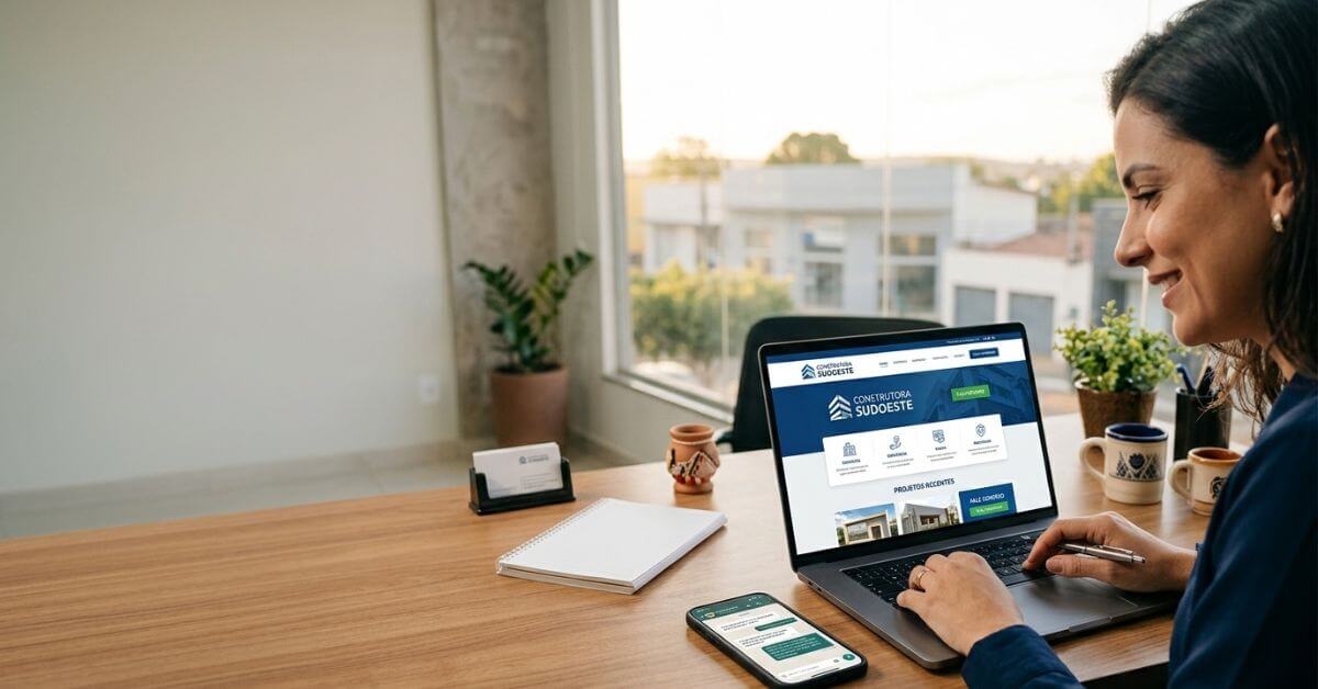 Criação de sites em Vitória da Conquista para empresas.